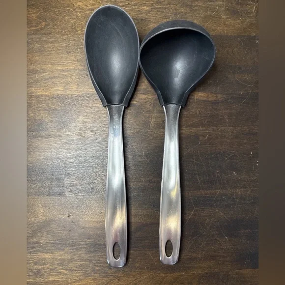 AMCo Houseworks VTG Rust Proof 18/8 Stainless Steel Spoon & Ladle Lot‎