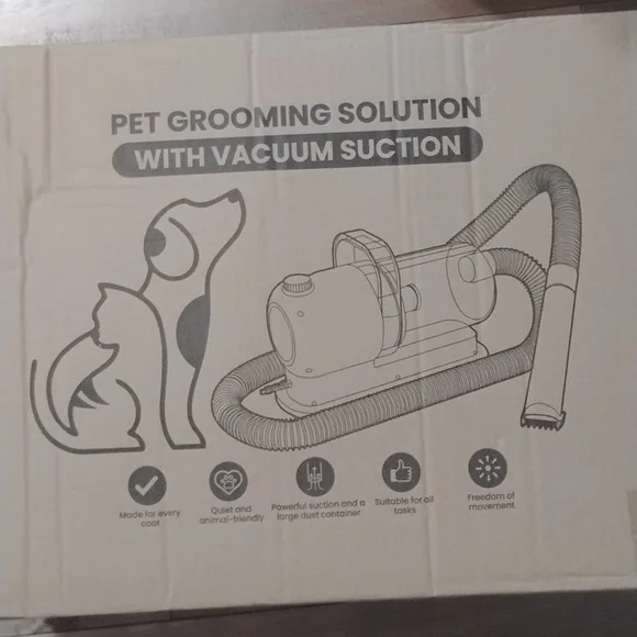 Pet Grooming Vacuum Suction System