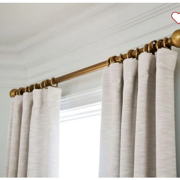 Pottery Barn Light Beige/Neutral Drapery Panel - One panel.