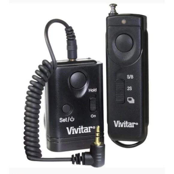 Vivitar Wireless Remote Shutter Release Long Exposure Photos Canon, pentax,(AB)