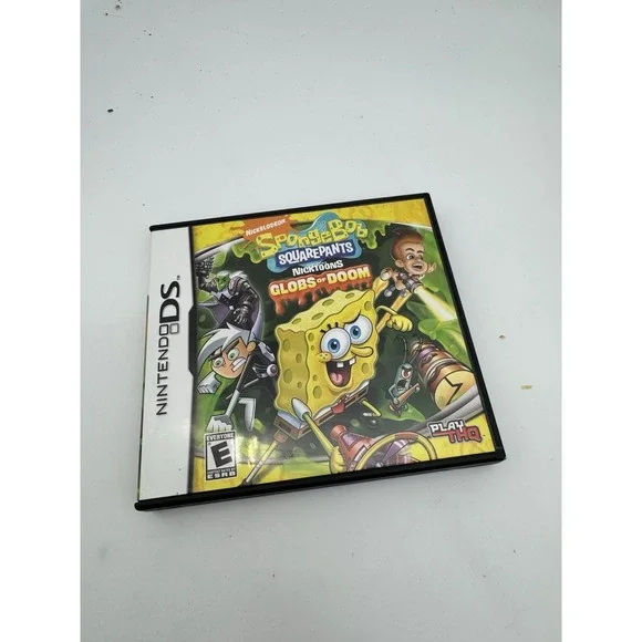 SpongeBob SquarePants Featuring Nicktoons: Globs of Doom Nintendo DS CASE ONLY