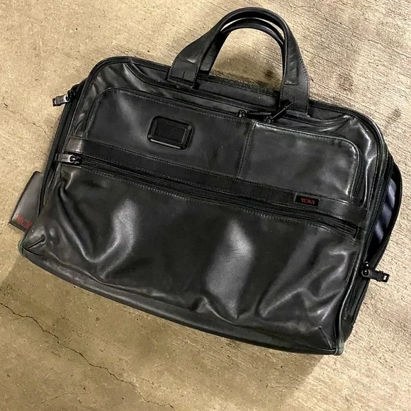 TUMI Leather Breifcase