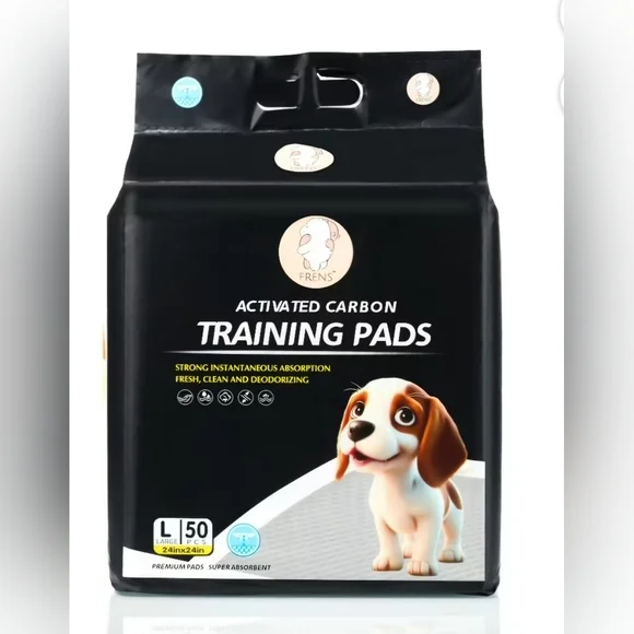 Frens Premium Puppy Pads for Dogs & Cats, 6-Layer, Super-Absorbent, Leak-Proof