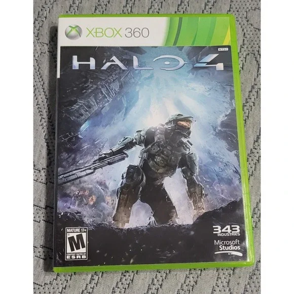 Halo 4 (Xbox 360, 2012 2-Disc Set) VERY GOOD, DISCS NEAR MINT! MAIL IT TOMORROW!
