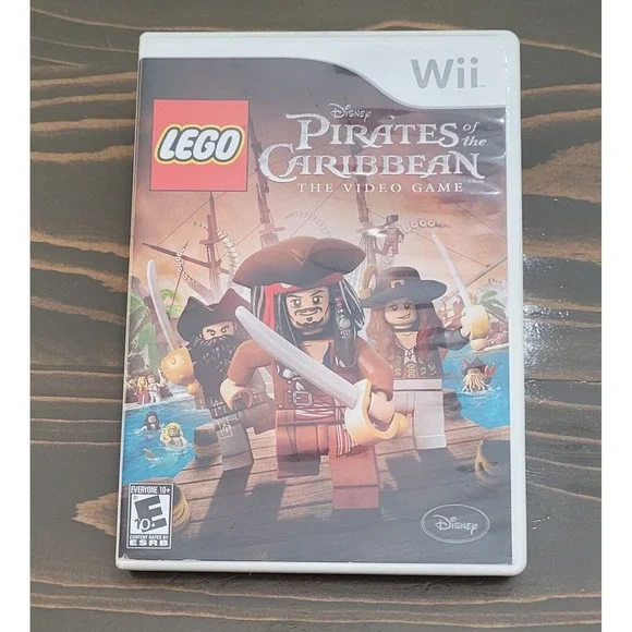 LEGO Pirates of the Caribbean: The Video Game (Nintendo Wii, 2011) W/Manual