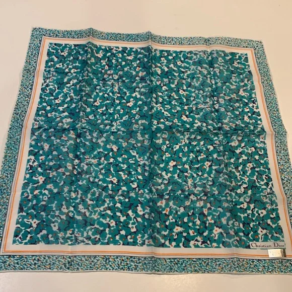 Christian Dior Scarf ladies colors to me 17 by 17