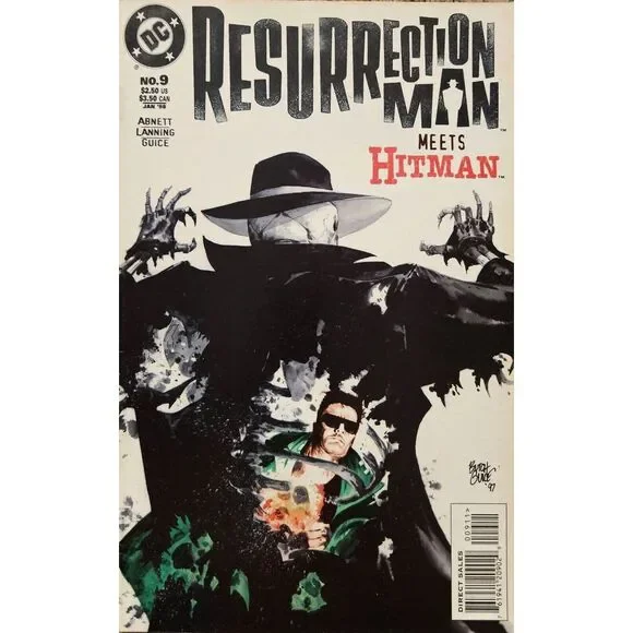 RESURRECTION MAN Meets HITMAN #9,‎ DC Comic, Hitman, Death equal new powers