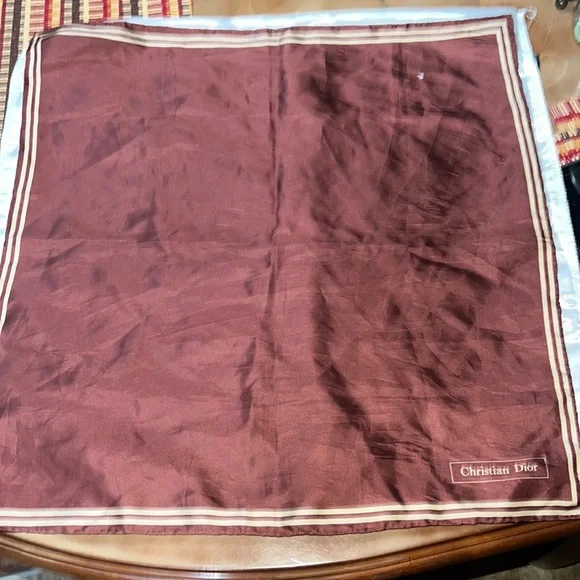 Vintage Christian Dior Square Scarf