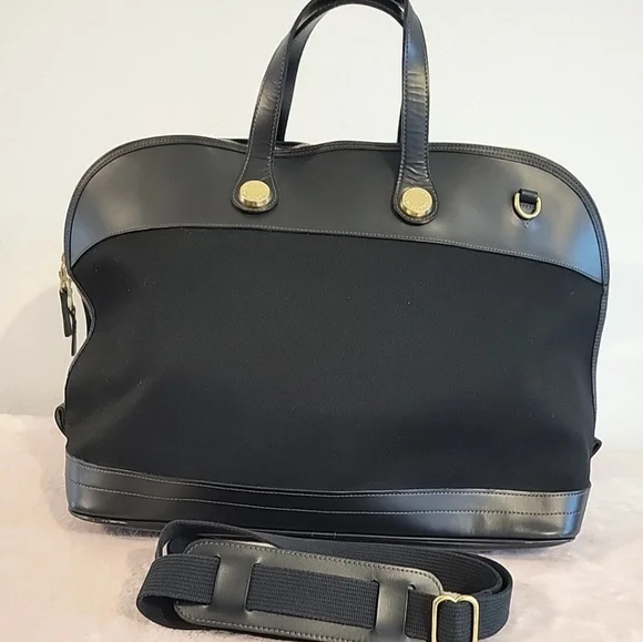 Elegant Black Leather Women's Bag