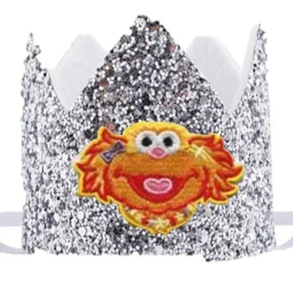 Zoe Crown Smash Cake Zoe Birthday Sesame Street Crown Headband