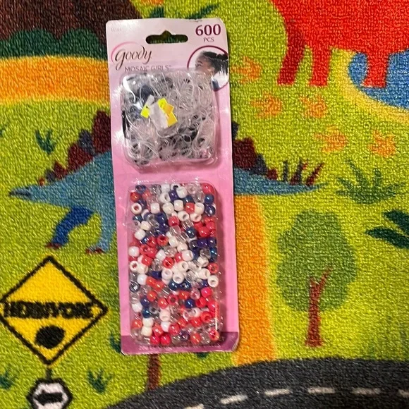 Goody Mosaic Girls Elastics and Beads Set 600 count ‼️FREE with any purchase