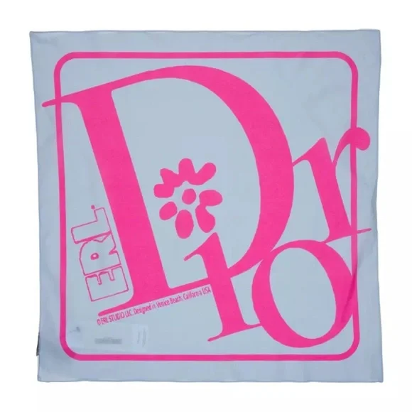 NWT DIOR x ERL COLLAB Handkerchief Scarf Made in ITALY