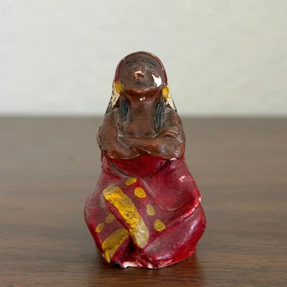 Vintage Native American Yakima Salt‎ Shaker Chief Made in USA