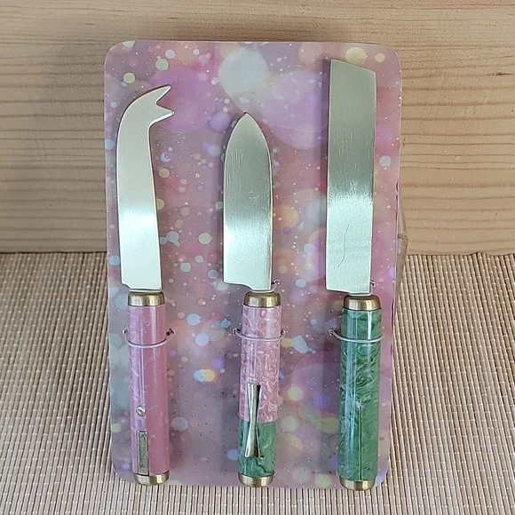 Anthropologie Bergen Cheese Knives Set of Three NWB