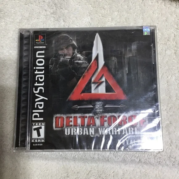 PlayStation “Delta Force Urban Warfare “, New/sealed, original PlayStation