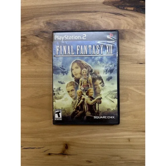 Final Fantasy XII Sony PlayStation 2 PS2, 2006 Very Good Condition Complete CIB