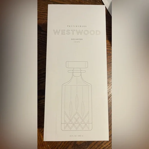 Pottery Barn Decanter