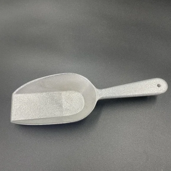 4-Ounce Aluminum Utility Scoop with Flat Bottom for Ice Flour Candy