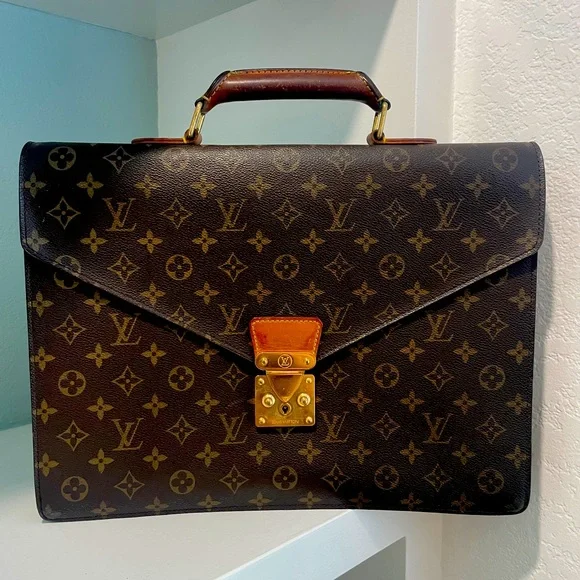 Louis Vuitton Monogram Serviette Ambassadeur Briefcase
