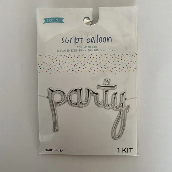 Party Balloons NWT