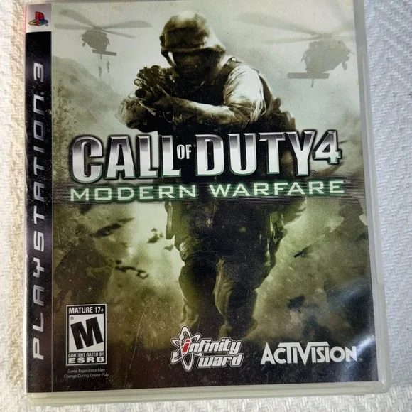 Call of Duty 4 Modern Warfare PS3 Sony PlayStation 3 CIB ML400