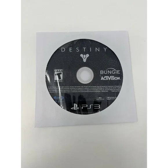 Destiny PS3 Sony PlayStation 3 - Disc Only