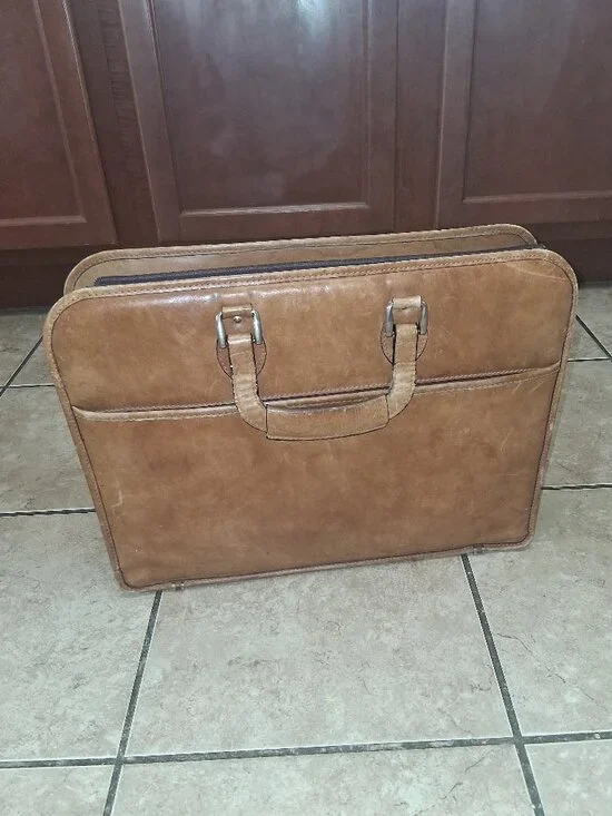 Vintage Leather Briefcase