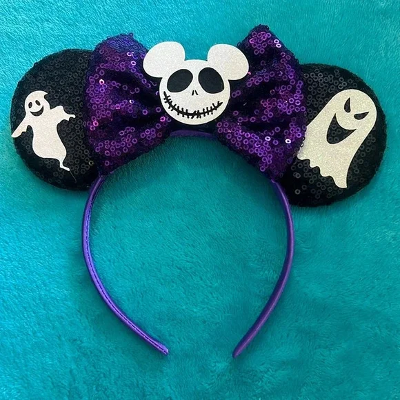 Handmade Nightmare Before Christmas headband