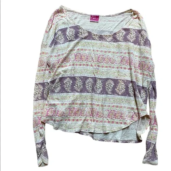 Free People | Flowy Patterned Tunic