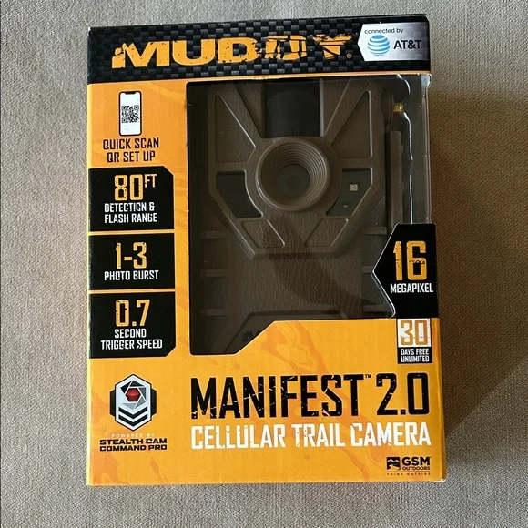 Muddy Manifest 2.0 Cellular Trail Camera
