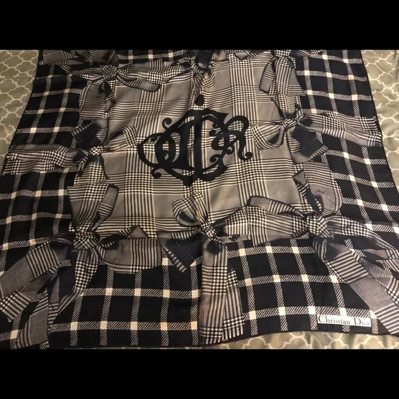 Vintage CHRISTIAN DIOR scarf