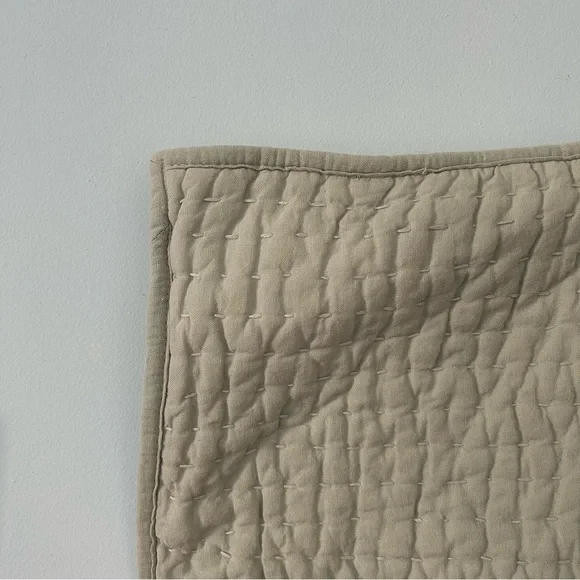 Pottery barn euro sham