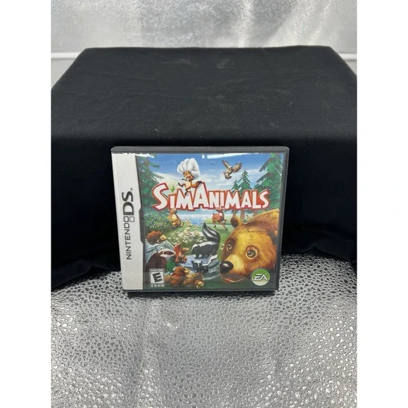 Nintendo DS Simanimals Case & Instruction Book No Game Very Good Condition
