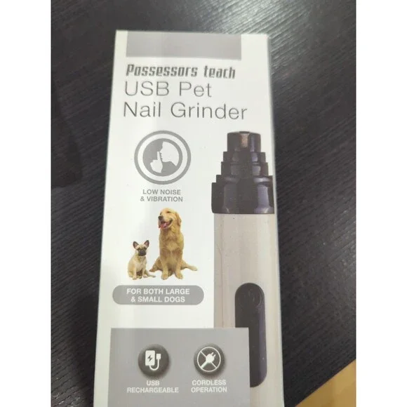 Prossessors Teach USB Pet Nail Grinder for Small and Large Dogs
