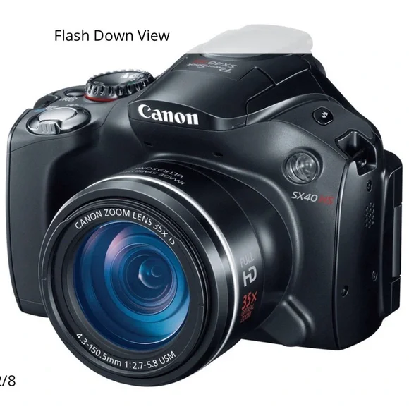 Canon SX40 HS Digital Camera in Black