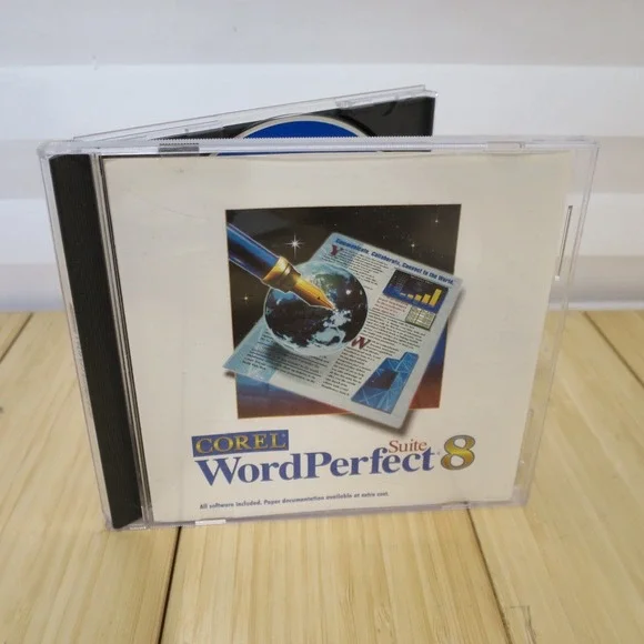 Corel WordPerfect Suite 8 CD-ROM‎ PC for Windows 95 and NT