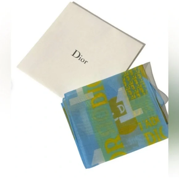 NIB Christian Dior Trotter Trotter Silk Scarf, Lovely Gift