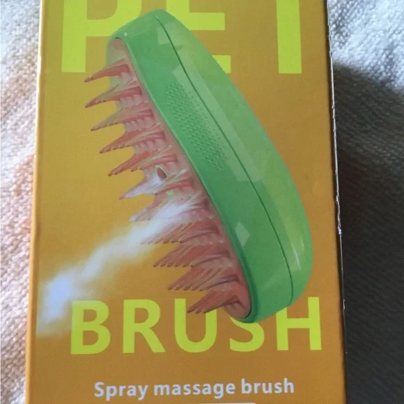 Pet Green Spray electric Massage Brush