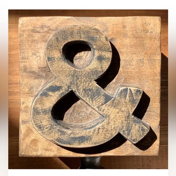 POTTERY BARN ampersand