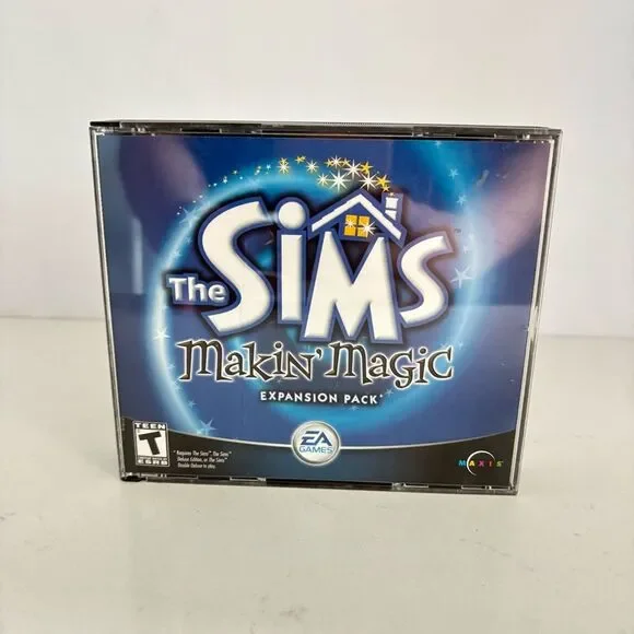The Sims PC Game Bundle Makin’ Magic, Unleashed, House Party, Sims 2 Preview