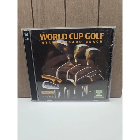 World Cup‎ Golf-Hyatt Dorado Beach- 2 Disc PC Game(1994)