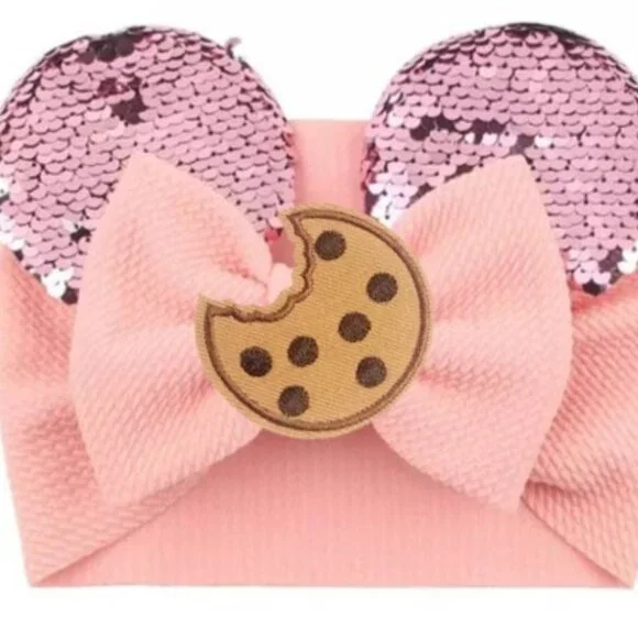 Abby Cadabby Headband Pink Ears Bow Cookie Monster Headband Sesame Street Bow