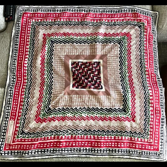 Vintage Christian Dior silk scarf