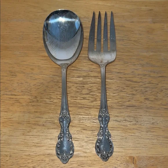 Classic Silver-Plated Serving Utensil Set