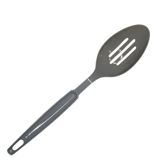 Vintage Ekco Slotted Serving Spoon Blue Nylon USA‎ 11