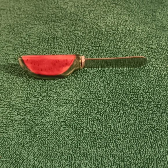 Vintage Butter Jam Cheese Charcuterie Knife Spreader Watermelon