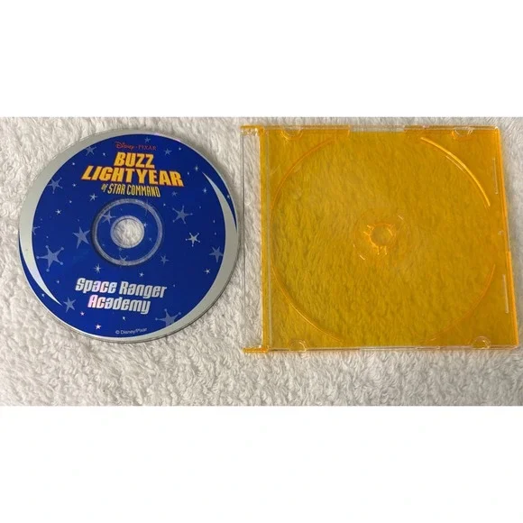 Buzz Lightyear Of Star Command Space Ranger Academy PC CD ROM Disney Pixar Blue