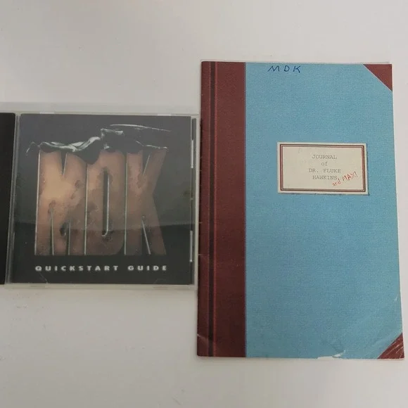MDK PC Big Box Game 1997 Windows 95 DOS Game No Box Vintage