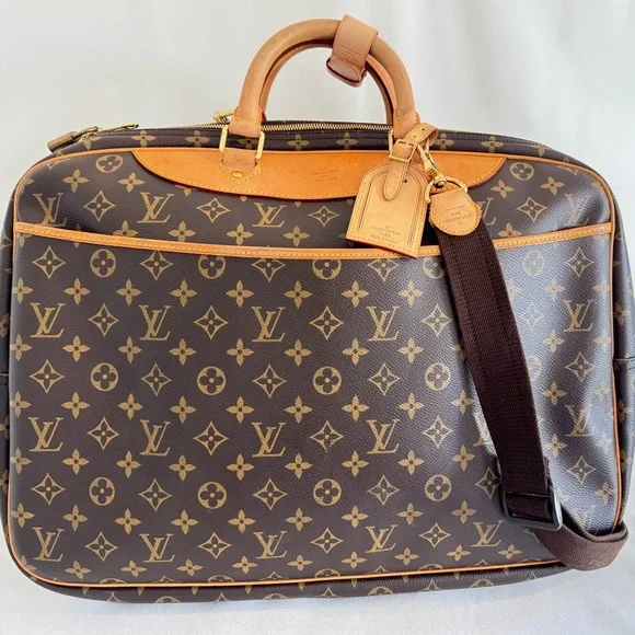 Louis Vuitton Monogram Alizé 24 Heures Bag with Strap – 2006