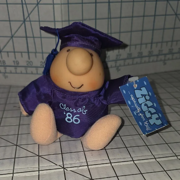American Greetings Purple Graduation Figurine